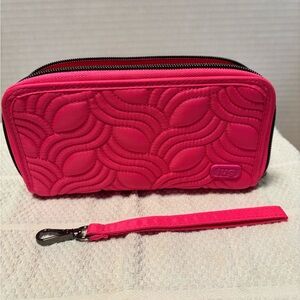 Lug Pink Quilted Women's Wallet